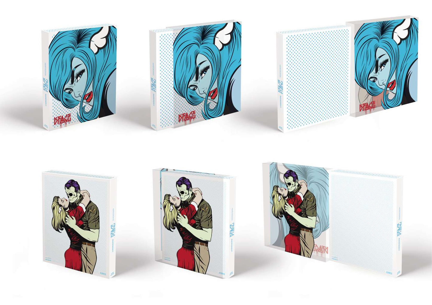 D*Face: livre La Monographie, coffret et livre