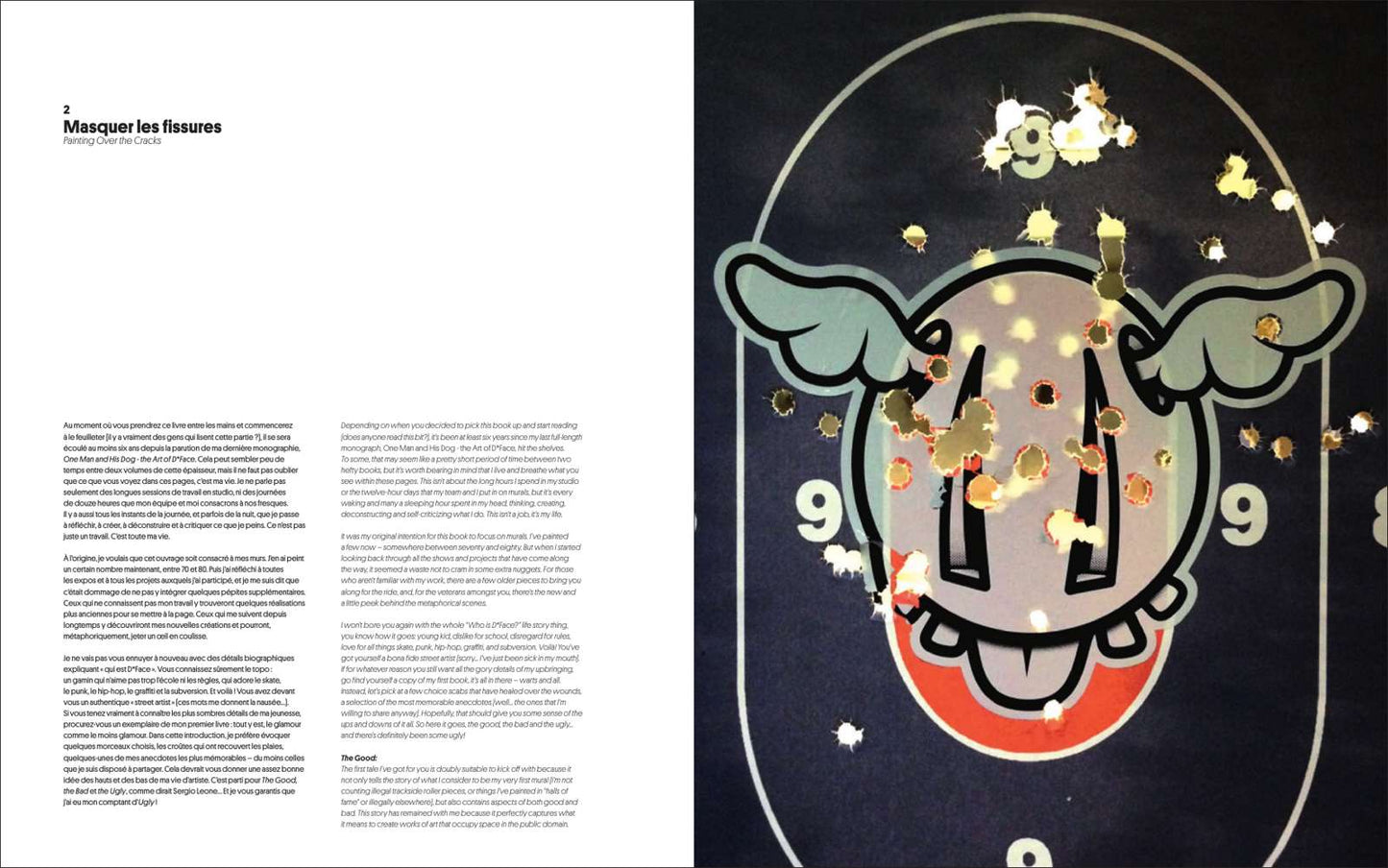 D*Face: livre La Monographie, intérieur
