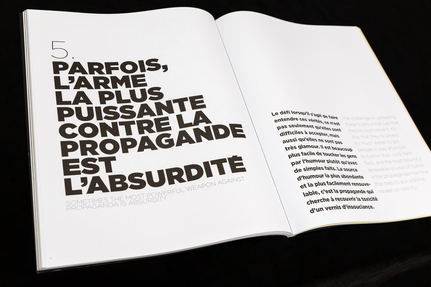 Livre "Earth Crisis" par Shepard Fairey - Intérieur