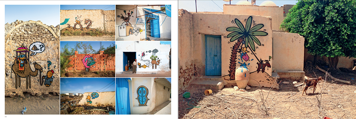 Livre Djerbahood - Intérieur