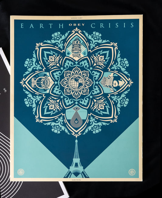 Livre "Earth Crisis" par Shepard Fairey - Affiche