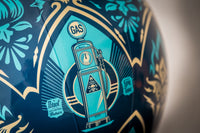 Globe "Earh Crisis" par Shepard Fairey - Zoom